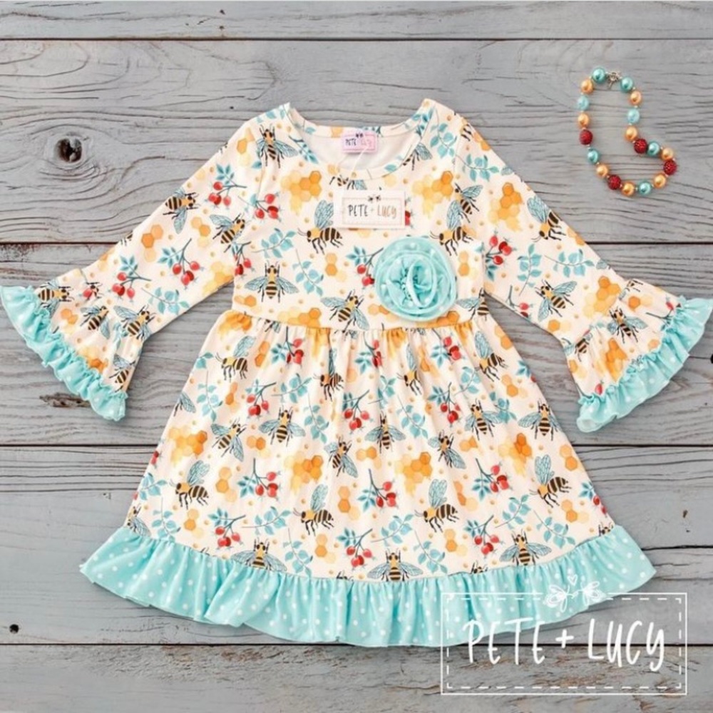 NWT Pete+Lucy Bees & Honey Dress